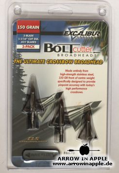 Excalibur Boltcutter 150 grain (3 pk) (2006)