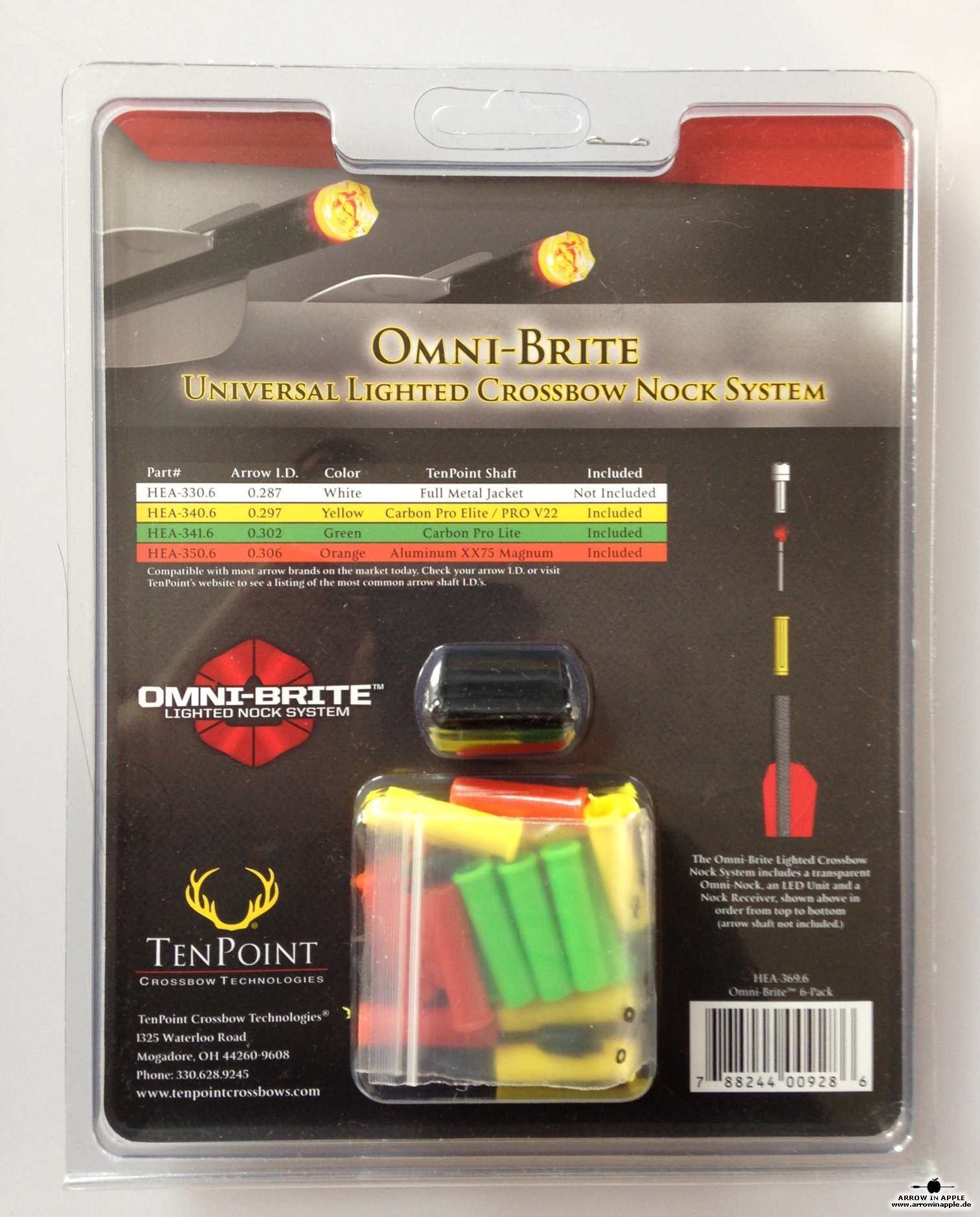 Omni Brite Universal Lighted Crossbow Nock System
