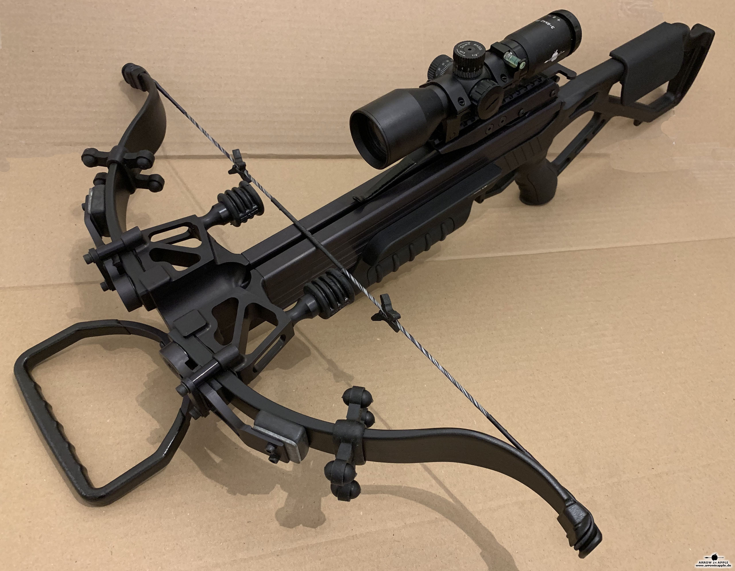 Excalibur Micro 360 TD black full suppressed mit TactZone Scope
