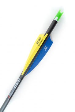 20" ArcherOpterX Evolution, 3.5" X Vanes, .001, Brass Insert, Alpha Nock green (4146)