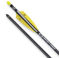 20" TenPoint EVO-X CenterPunch, 3.5" X Vanes, .001, Brass Insert, Alpha Nock HP yellow (4474)