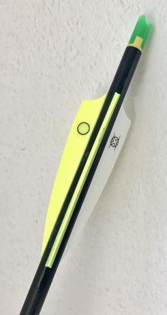 20" TenPoint Pro Elite, 3.5" Vanes, .003, Alpha Nock green (3983)