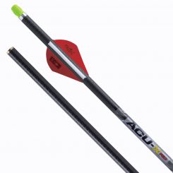 20" TenPoint ACU-X RD Premium Carbon, 2" Blazer Vanes, .001, Brass Insert, ACU-X Snap-On Nock green (5169)
