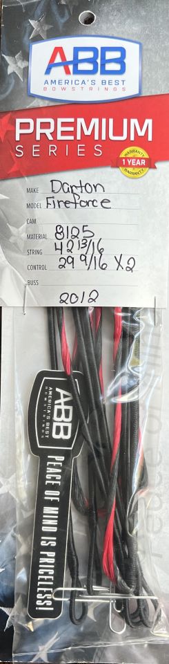 ABB Premium Series String- and Cable Set for Darton Fireforce (red/black) (4503)
