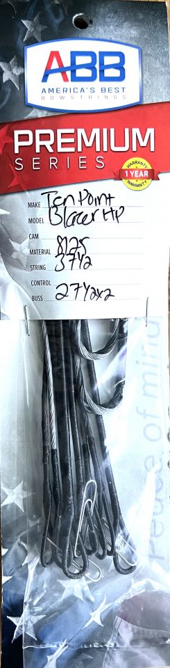 ABB Premium Series String- and Cable Set for TenPoint Maverick HP / Pro elite HP / Blazer HP / Lazer HP (grey/black) (4504)