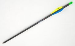 20" ArcherOpterX, 3" Bronco Vanes, .001, Brass Insert, Alpha Nock green (3788)