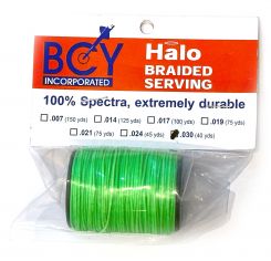 BCY Crossbow Center Serving, Halo, 0.30 - 40 yds, fluorescent green (4330)
