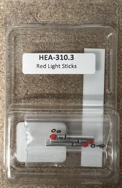 Omni-Brite Lite Replacement Stick, red (3 pk) (4114)