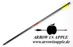 18" Excalibur Diablo, 2" Vanes, Alu Insert, Flat Thread Nock (2887)