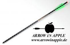 20" Easton Full Metal Jacket, 3.1" Vanes, Alu Insert, Flat Nock (2895)