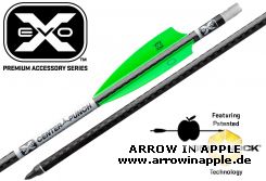 20" TenPoint EVO-X CenterPunch, 3.5" Vanes, .001, Brass Insert, Omni-Nock 2.0 (3124)