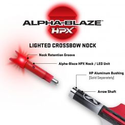 TenPoint Alpha-Blaze HPX Lighted Crossbow Nock (3-pack) (4929)
