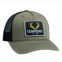 TenPoint Classic Logo Patch Hat, Moss Green (4982)