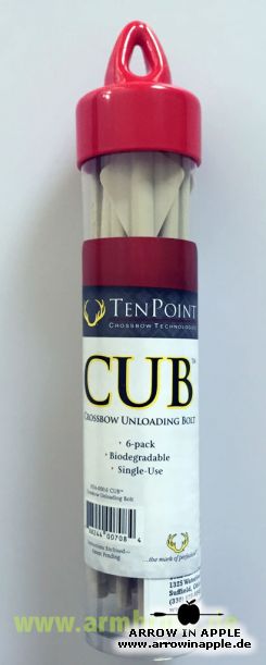 TenPoint Omni-CUB Crossbow Unloading Bolt (6 pk) (2529)