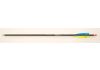 20" ArcherOpterX Evolution, 3.5" X Vanes, .001, Brass Insert, Alpha Nock red (3766)