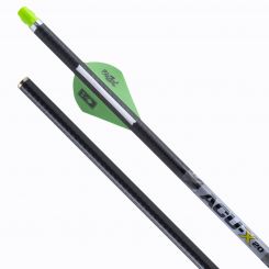20" TenPoint ACU-X 20 Premium Carbon, 2" Blazer Vanes, .001, Brass Insert, ACU-X Snap-On Nock green (5344)