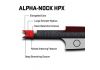 20" TenPoint EVO-X CenterPunch,  3" X Vanes L, .001, Brass Insert, Alpha Nock HPX red (4654)