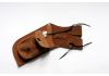 Belt quiver, leather, brown (1412)