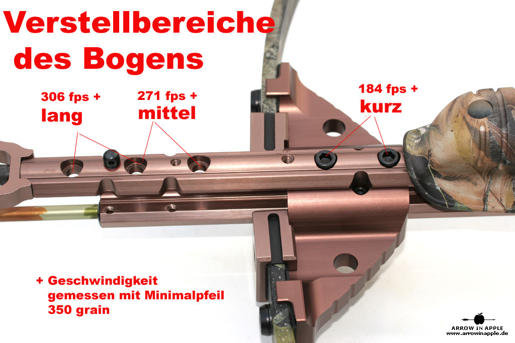 TenPoint GT Flex Crossbow at ARROW IN APPLE